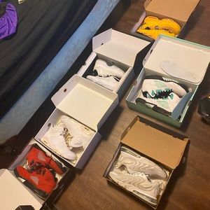 I am selling these name brand shoes some a 9 or 10